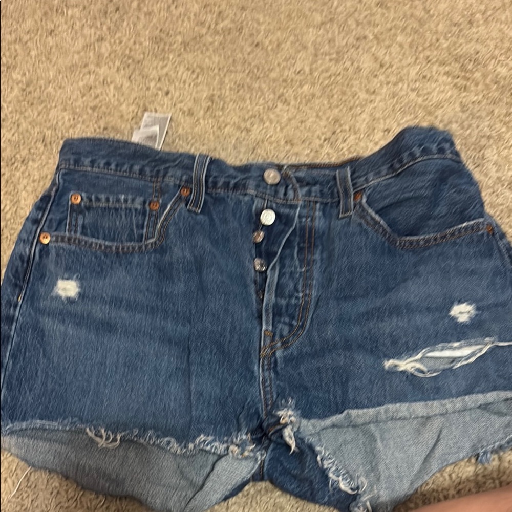 Levi's Women's Classic Blue Jean Shorts
